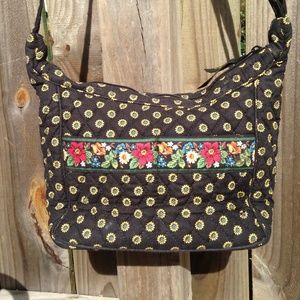 🌻 Vera Bradley Crossbody Bag " Vibrant Black "