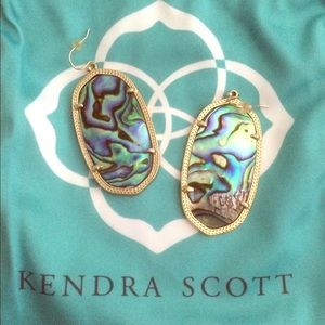 Kendra Scott Danielle earrings in Abalone