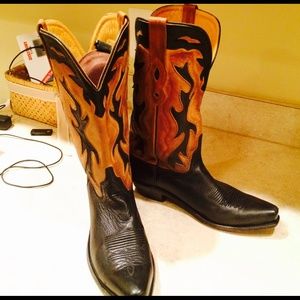 "Boulet" very well taken care of cowboy boots
