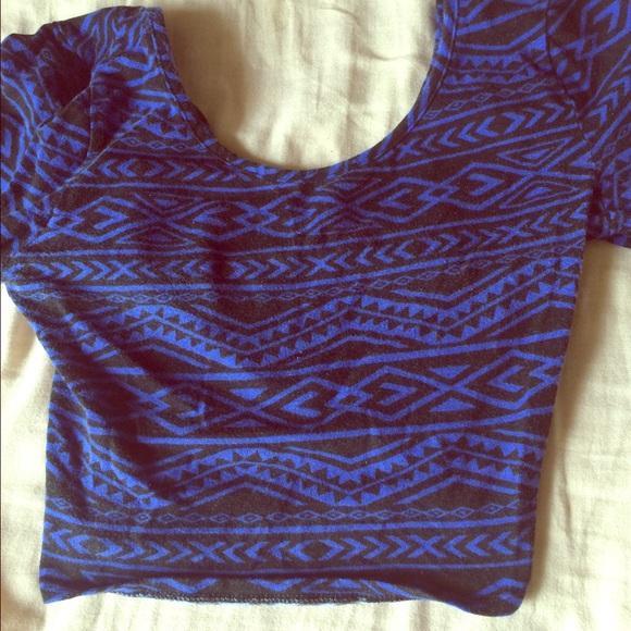 Forever 21 Long Sleeve Crop Top