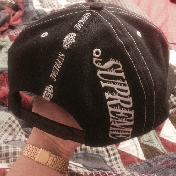 🚫SOLD🚫Authentic Supreme Kings Crown Hat 5 Panel - Picture 2 of 3