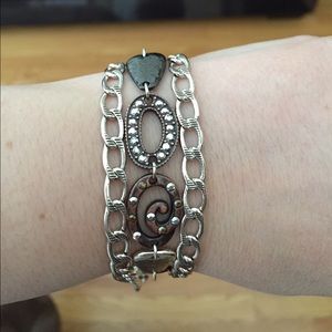 Brighton Multi Toned Chain Bracelet