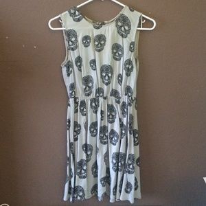 HM day of the dead skull dress