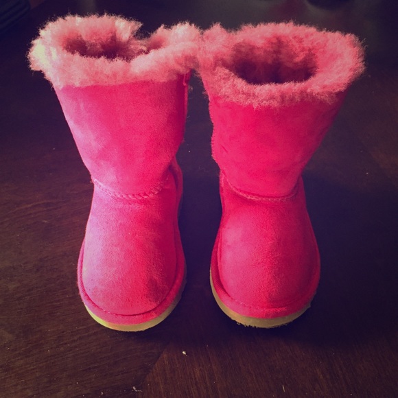 Hot pink toddler uggs