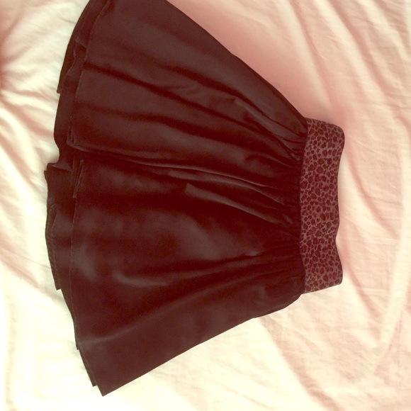 Leopard High skirt