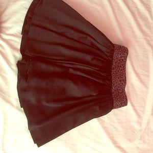 Leopard High skirt