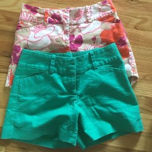 2 pair of Ann Taylor Petite Shorts