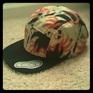 Floral snapback