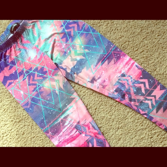 Galaxy Tribal Print Leggings