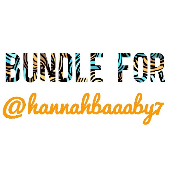 🌞 BUNDLE FOR @HANNAHBAAABY7 🌞