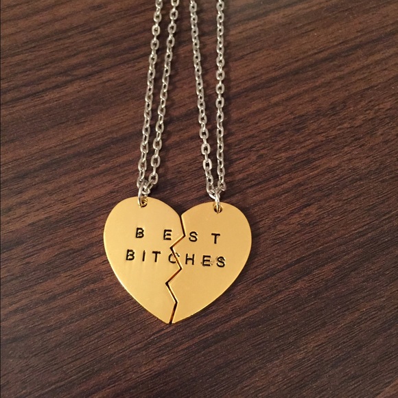 Accessories - Brand new! Best Bitches necklace ❤️👯