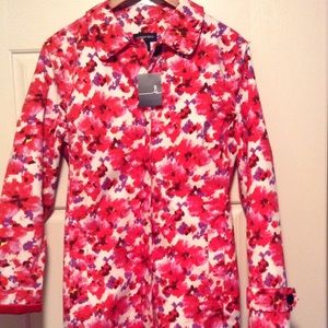 Brand New Land's End Poppy Trench Coat