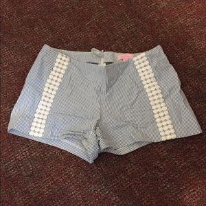 Seersucker Lilly Pulitzer shorts