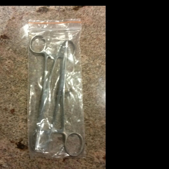 Piercing clamps