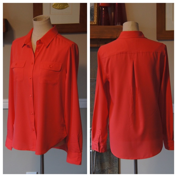 American Eagle Outfitters Tops - Coral American Eagle Outfitters blouse! NWOT