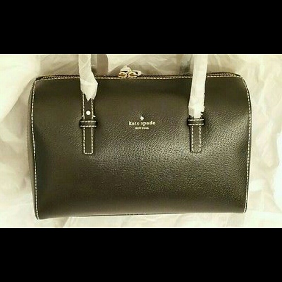 SOLD NEW. KATE SPADE BLACK LEATHER HANDBAG