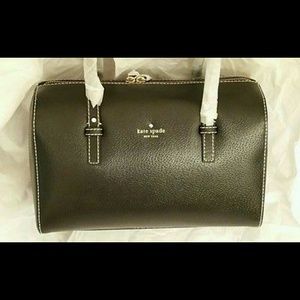 SOLD NEW. KATE SPADE BLACK LEATHER HANDBAG