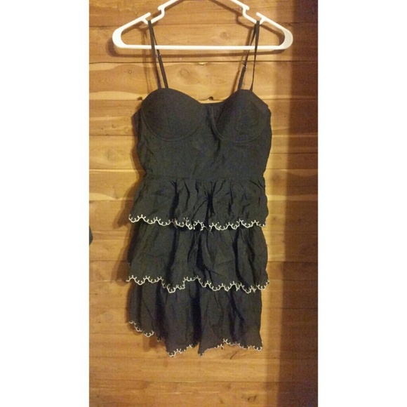 Navy blue dress