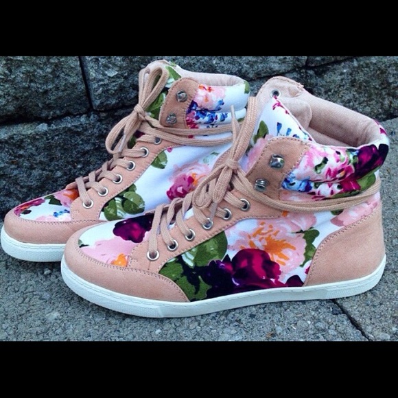 High top sneakers