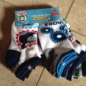 🚉Thomas the Train🚉 sock with days of the week