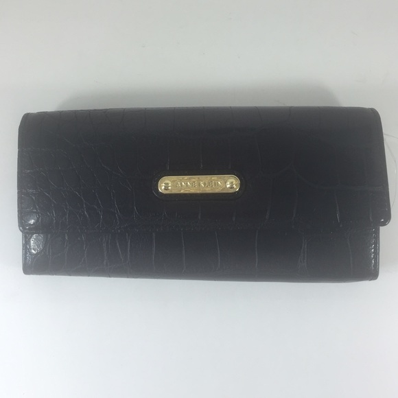 Black Anne Klein Wallet