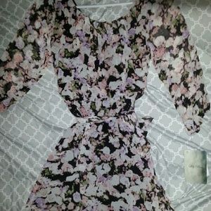 Lily rose floral dress