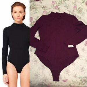 PRICE DROP NWT Kate Spade Saturday Plum Bodysuit