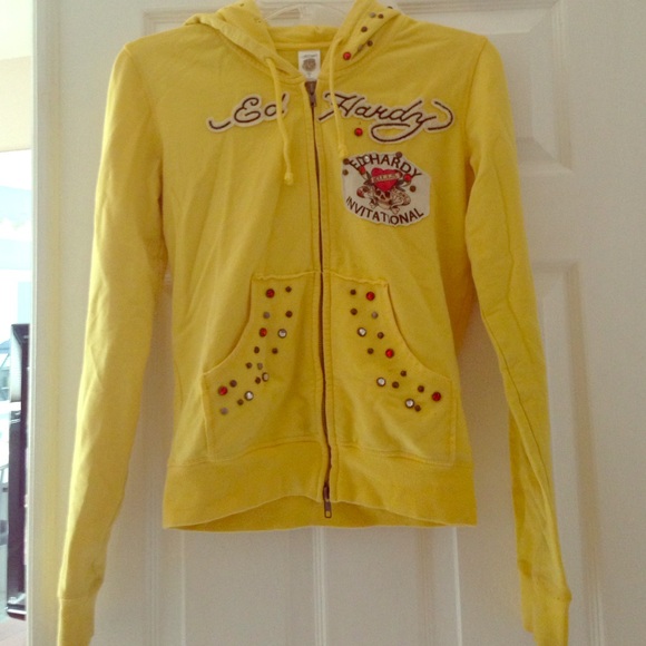 Ed Hardy hoodie. Size S
