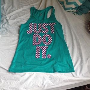 Colorful Nike "Just Do It" tank top
