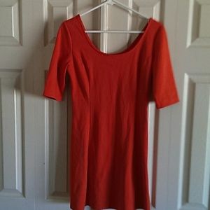 Forever 21 Orange Slim fit dress