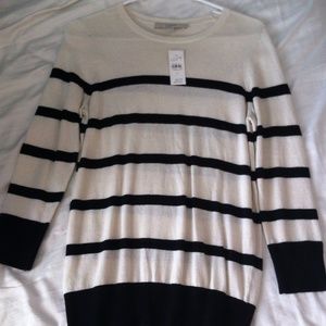 The Loft stripped sweater