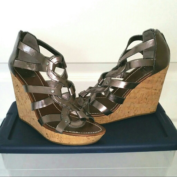 DV by dolce vita cork wedge sandal 👡