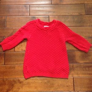 Red, Zara Knit Sweater
