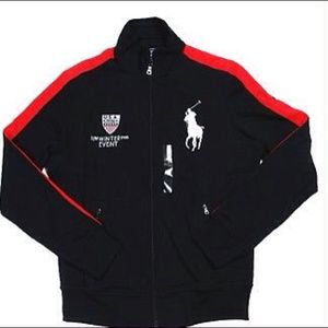 Ralph Lauren Big Pony Winter Event Track Jacket L