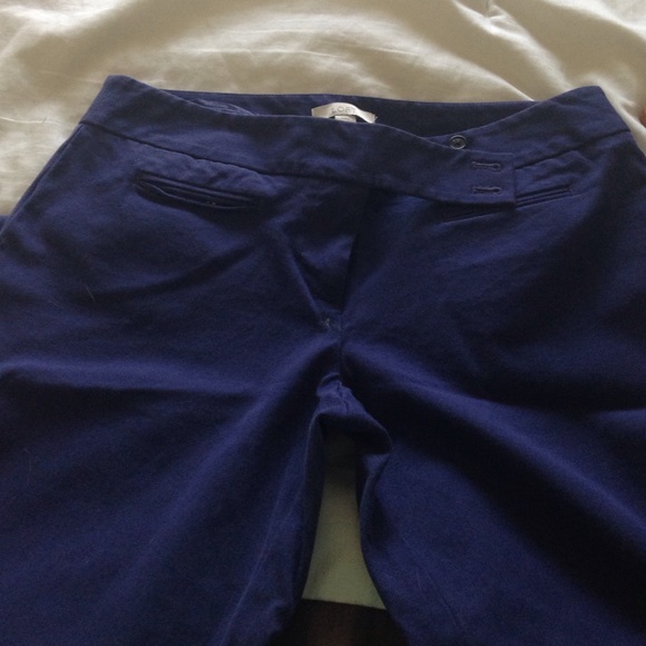 Loft sz 4 navy blue Marisa pants