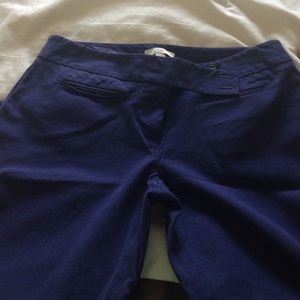 Loft sz 4 navy blue Marisa pants