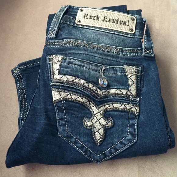 NWOT Rock Revival Caress Bootcut Jeans