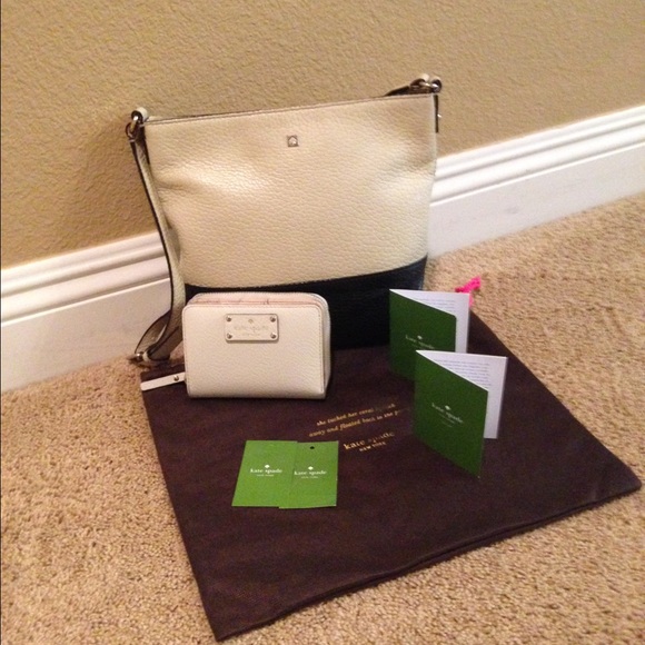Kate Spade "CORA" Cross Body + "CARA" Wallet