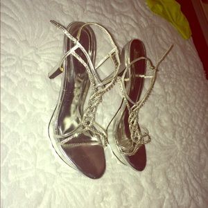 Formal Silver Heels