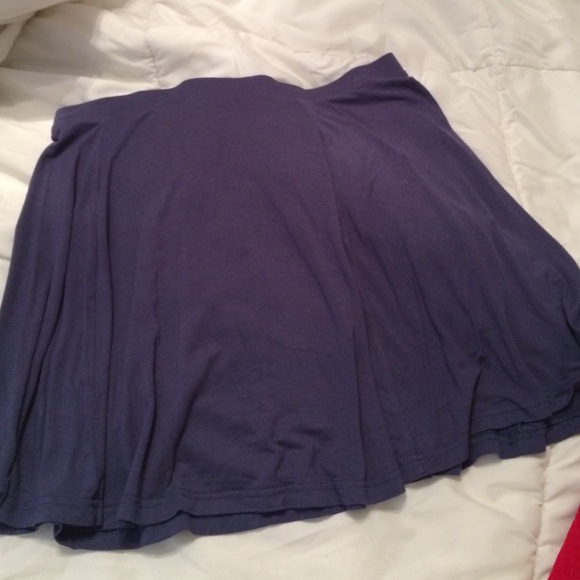 Blue skirt