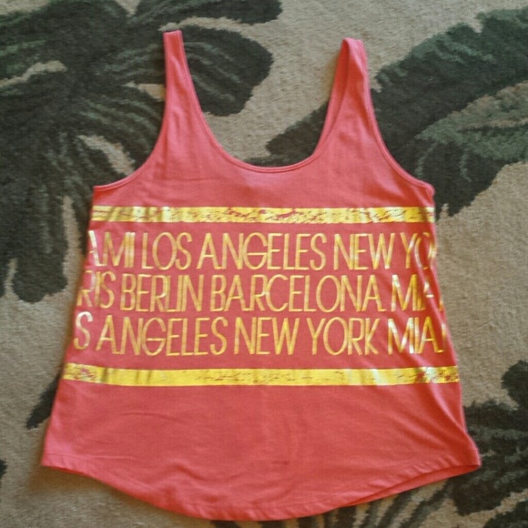 Soft Coral Cotton Tank