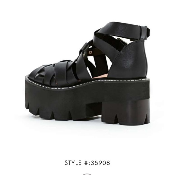 ISO Jeffrey Campbell Cake Sandals Size 6 - Picture 2 of 4