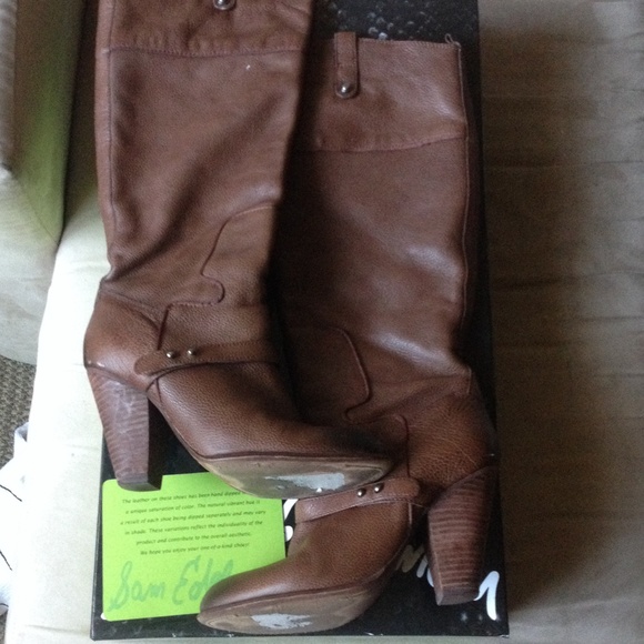 Sam Edelman Naharra Boot in Whiskey