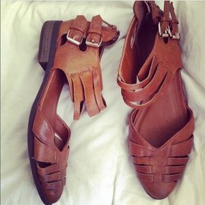 Brown sandal