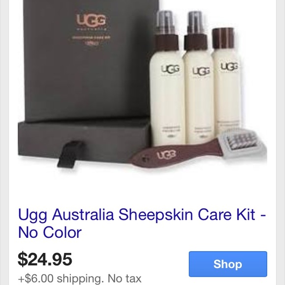 Uggs cleaning kit purchased from Uggs