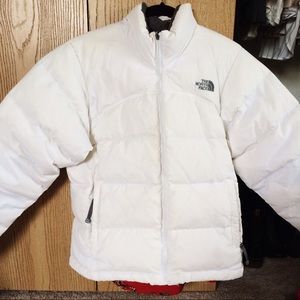 White North Face Jacket