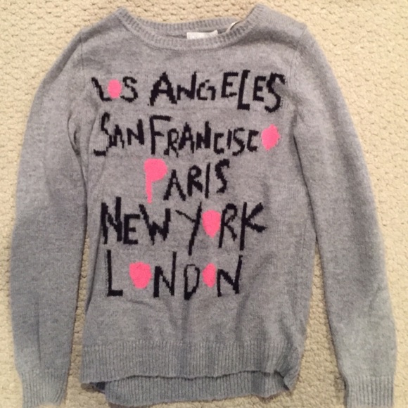 Long sleeve sweater