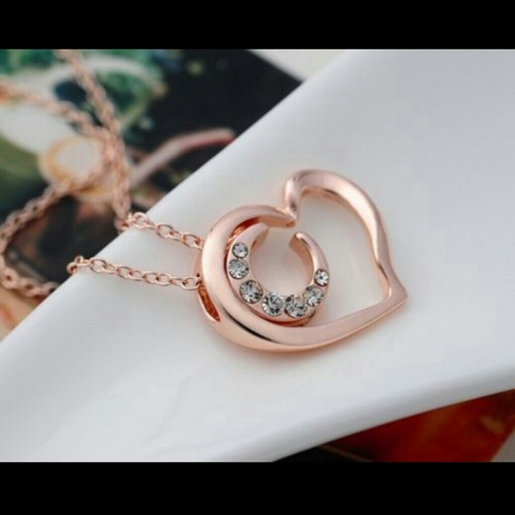 Jewelry - Rose Gold Heart Necklace