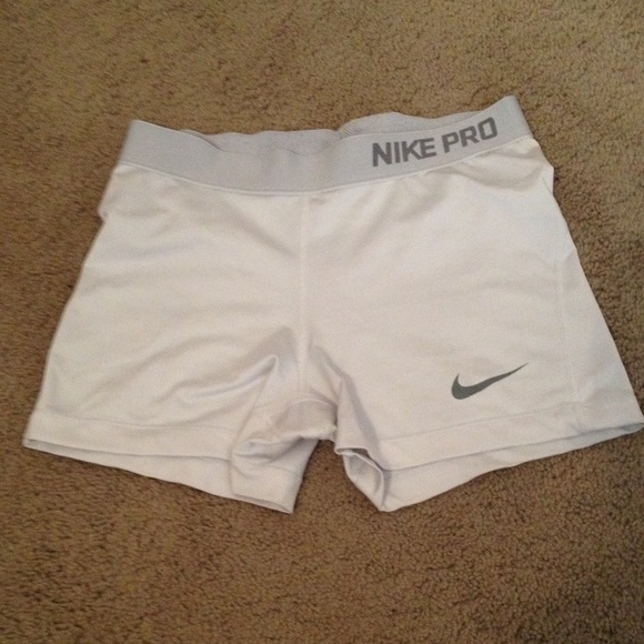 White nike spandex!
