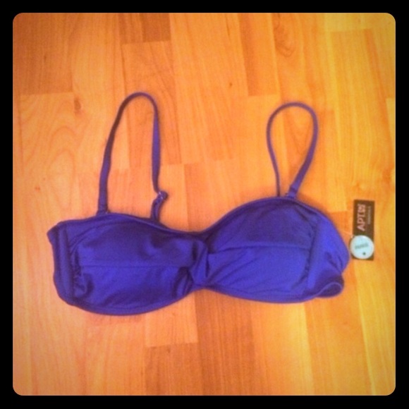 Royal blue bikini top